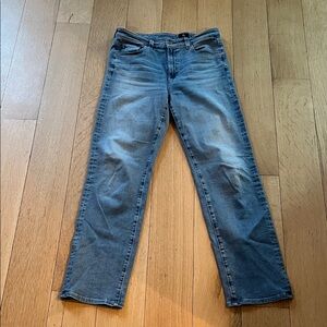 Agolde Women's Straight Leg Jeans in Faded Blue